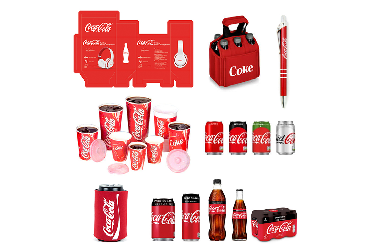 examples of promotional items made for coca cola