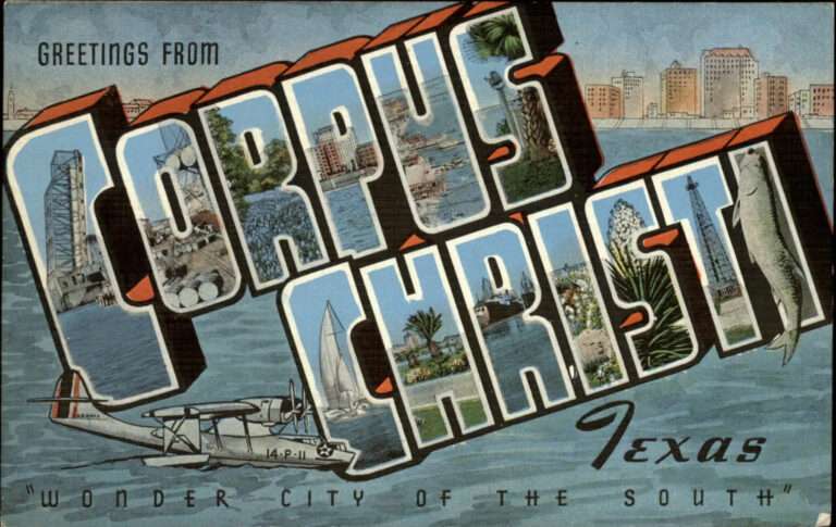 corpus christi postcard image about branding firms in corpus christi