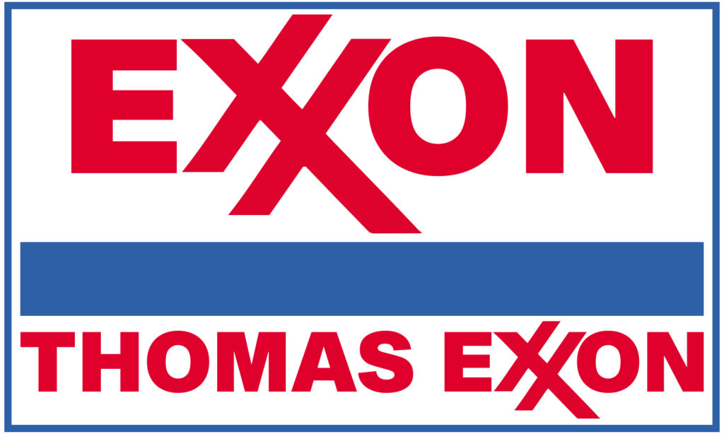 Thomas Exxon logo design and brand